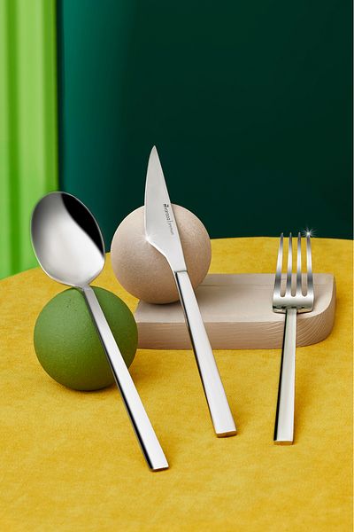 Karaca Halley 316 84 Piece Premium Fork Spoon Knife Set for 12 Persons Boxed