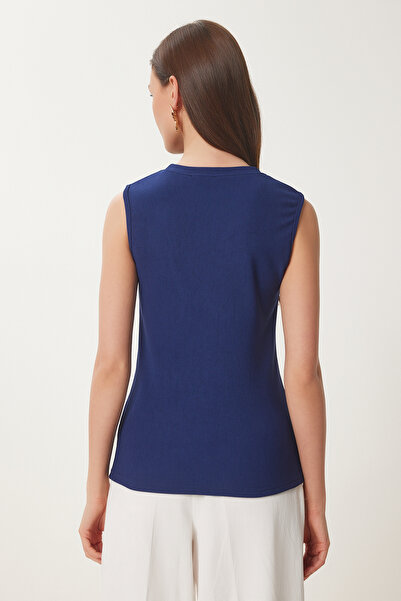 Lovelyİstanbul Dore Fitilli Đ organizér Modrá halenka BLZV0007