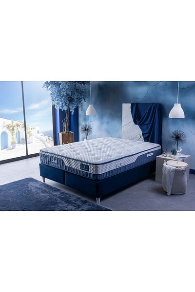 AMSA Cool Comfort Hotel Mattress - 29 cm, Pocket, High Density Foam, Breathable and Supportive