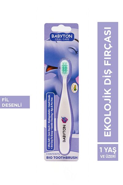 BABYTON فرشاة أسنان الفيل البيئية