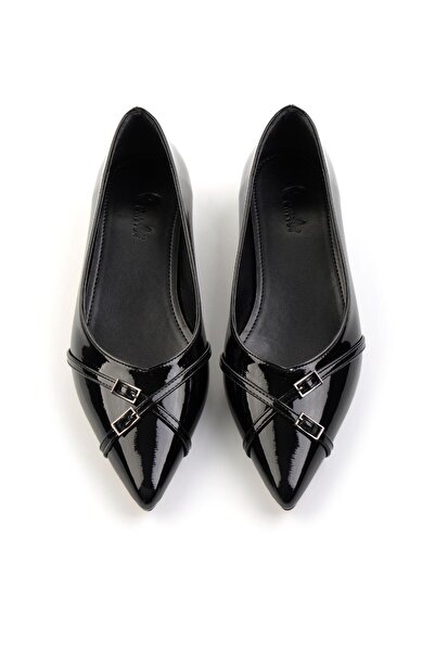 Bambi Siyah Kadın Klasik Topuklu Ayakkabı K01213222308