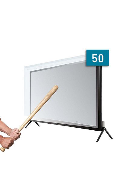Sea Technology 50 inch TV screen protector, made of 3mm thick hard acrylic, blue light resistant