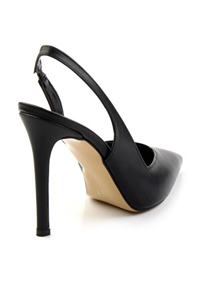 Bambi Siyah Kadın Klasik Topuklu Ayakkabı K01667002209