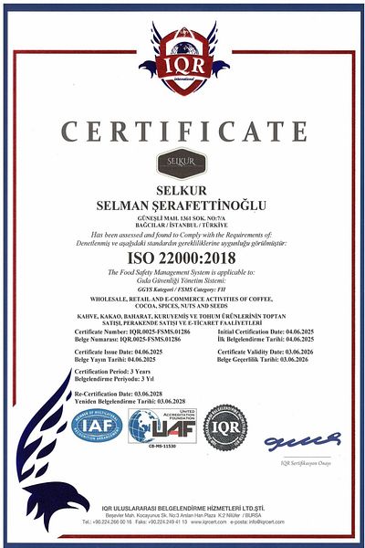 SELKUR Dried Pomegranate Grain 1kg