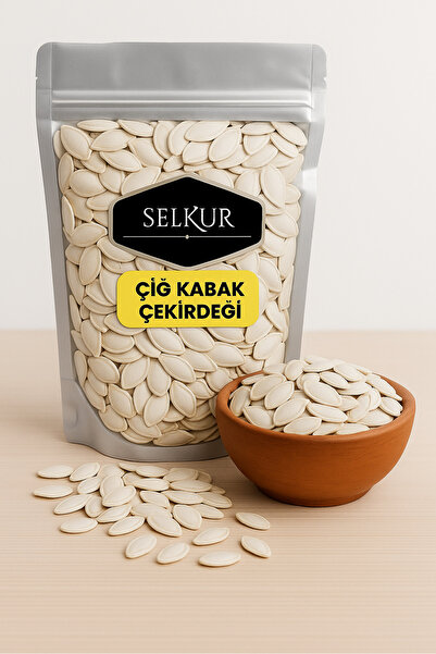 SELKUR Çiğ Kabak Çekirdeği 1kg Nevşehir-özel Ürün