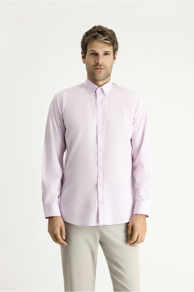 Kiğılı Cămașă sport din bumbac - mânecă lungă, croială obișnuită