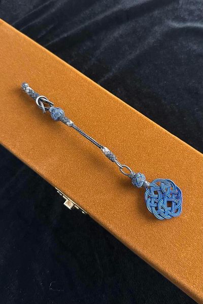 dergah tesbih Silver Braided Whip