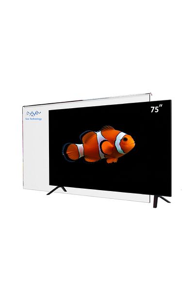 Sea Technology 75 inch TV screen protector, made of 3mm thick hard acrylic screen protector, blue light resistant