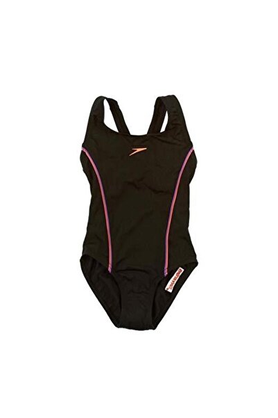SPEEDO Fastflow Black/Purple 5-8 Years Old Children's Swimsuit Sp8079028053 S...