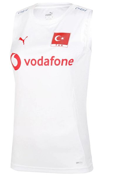 Puma Women's White Volleyball Jersey - 70700801   Volleyball Jersey