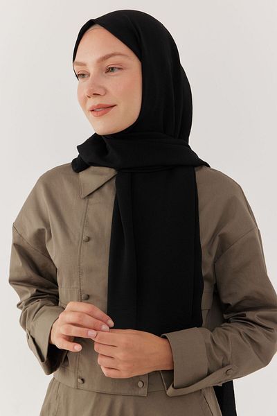 MİRSOY SCARF Black Jazz Shawl