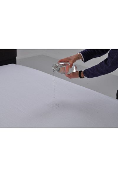 DemoHome Waterproof Elastic Terry Cotton Mattress Protector