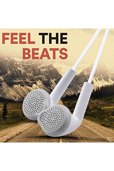 Generic Wired In-Ear Headphones with Mic – Deep Bass, 3.5mm Jack, Music & Call Control, Hands-Free