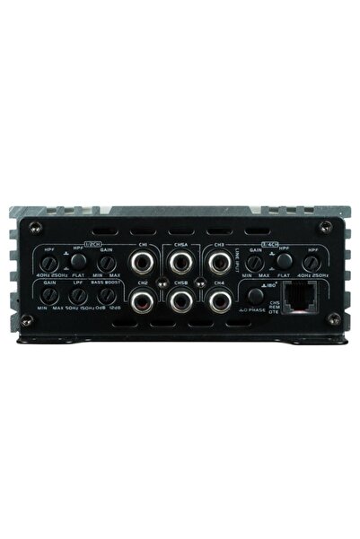 Reiss Audıo Rs-g600.5. 5 Kanal 4x80w 1x200w Rms 4ohm Dijital Amfi Bas Kontrollü D Class