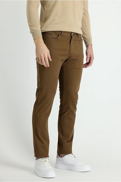 Kiğılı Slim Fit Slim Fit Lycra Canvas / Chino Trousers