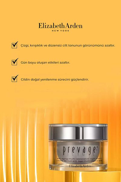 Elizabeth Arden Anti-Aging Night Cream - Prevage Anti-Aging Overnight Cream 50ml
