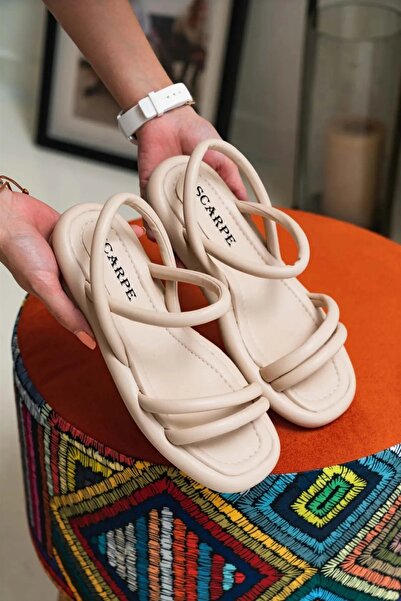 Scarpebutik Ортопедични сандали с ремъци за жени Vison