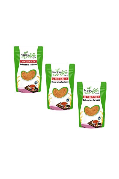 Happy Life Happy Li̇fe Organi̇k Baharatsiz Tarhana 250gr X 3 Adet