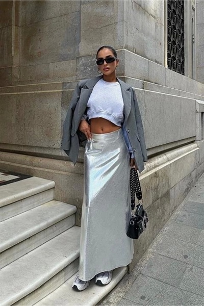 Lijuri Daily Silver Lake Skirt 4042