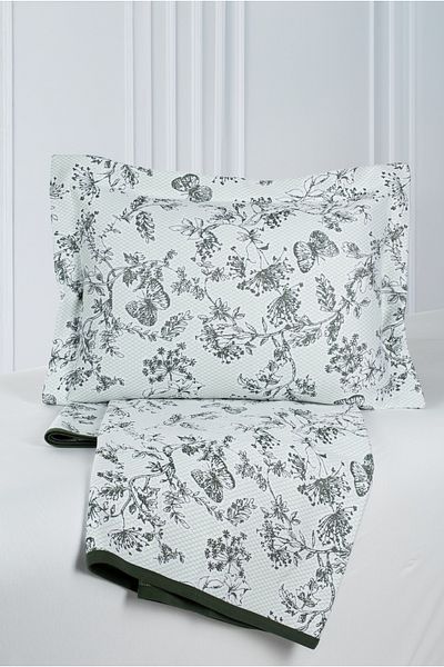 GAMA HOME Jacquard Double Bed Cover / with Special Design Bag / with Different Color and Pattern Options