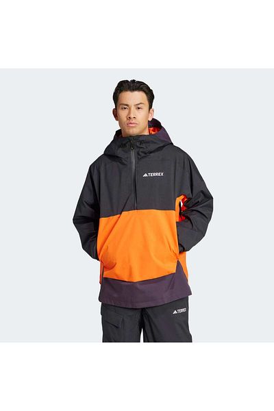 adidas Men's Outdoor Anorak Coat - Xpr 2L, Je4066 Black