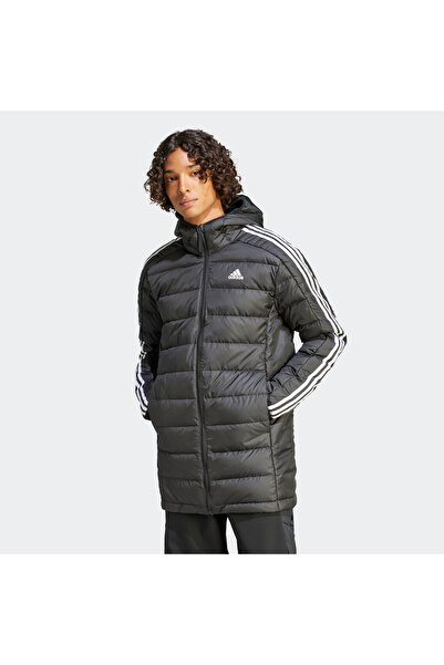 adidas Essentials Light Down Erkek Siyah Mont (HZ8522)