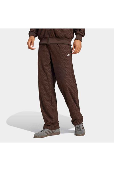 adidas Ανδρικό καφέ αθλητικό παντελόνι Monogram (JP4428)