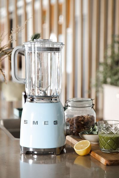 SMEG خلاط ريترو 50 ستايل باستيل بلو Blf01pbeu