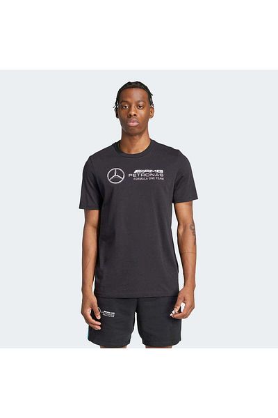 adidas Mercedes Dna Erkek Siyah Günlük Stil T-Shirt JV5434