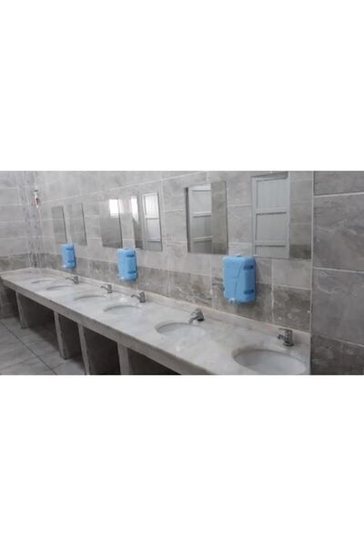 hilal kimya Dozator de săpun lichid cu buton de 5 kg pentru utilizare la școală, la locul de muncă și în grup