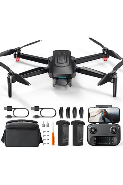 Velixo Hs175g Drone 4k Uhd, Sony Sensor, Gps, 5g Wifi, 60min Zbor, Pliabil, 2 Baterii, Telecomandă Inclusă