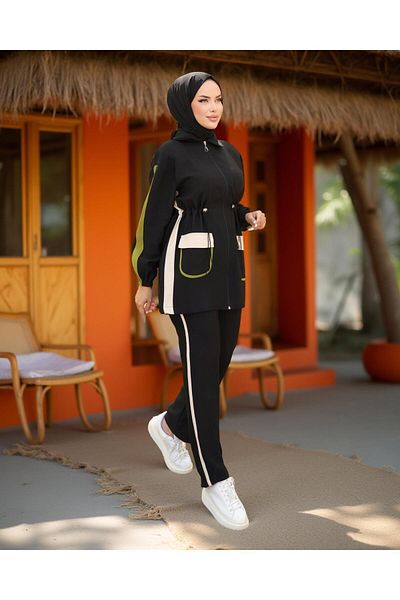 Wovi Γυναικεία αθλητική φόρμα Hijab Bottom - Top Set