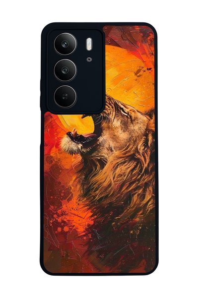 realme C75 Matte Compatible Black Case – Soft Silicone, Protective, Shock Abs...