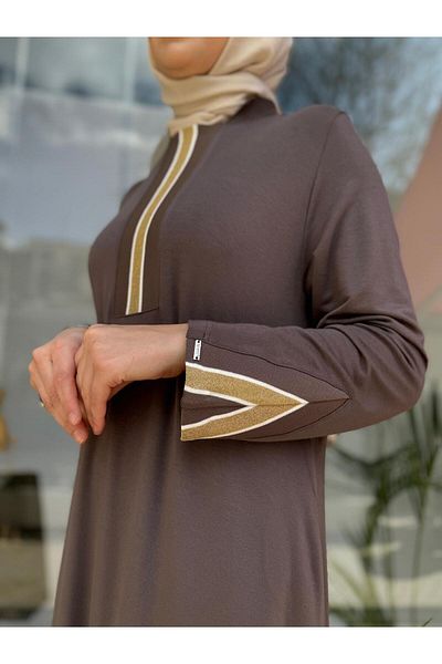 Invee 6754 Rochie din nurcă cu două fire