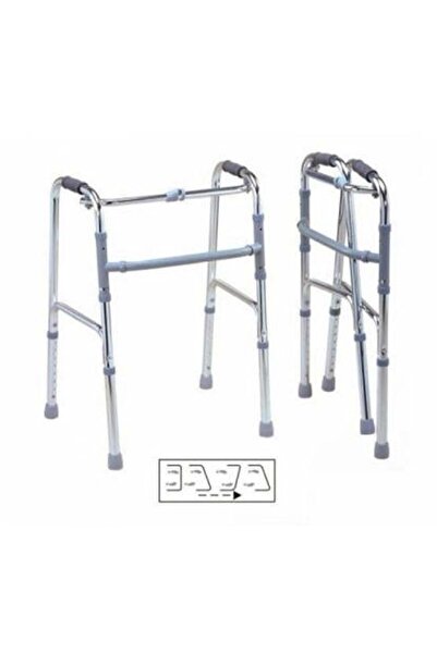 Genel Markalar Ithal Alüminyum Walker Wolker Yürüteç Hareketli Katlanabilir Walker