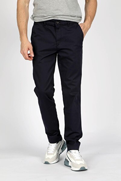Lee Cooper New Chino 2 Men's Woven Trousers Navy Blue