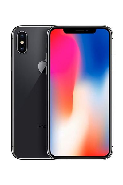 Apple Refurbished iPhone X 256GB Space Gray 4G LTE with FaceTime - Global Version