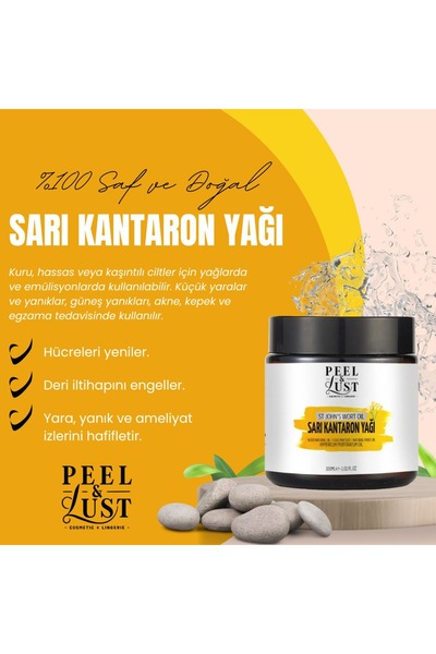 PEEL & LUST Sarı Kantoran Kremi , Sarı Kantoran Yağı Içerikli Çatlak Önlemeye...