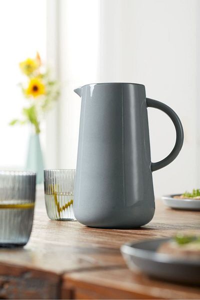 Tchibo Multi,Functional Stoneware Jug 1.7 L, Grey