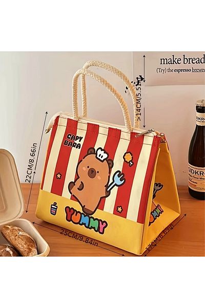 GlassySKY Stylish Thermal Waterproof Durable Lunch / Nutrition Box - Office School Picnic