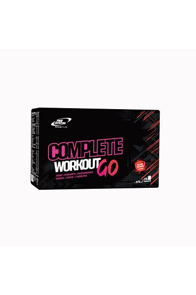 Pro Nutrition Complete Workout Go, blood orange, 25 sachets x 15g