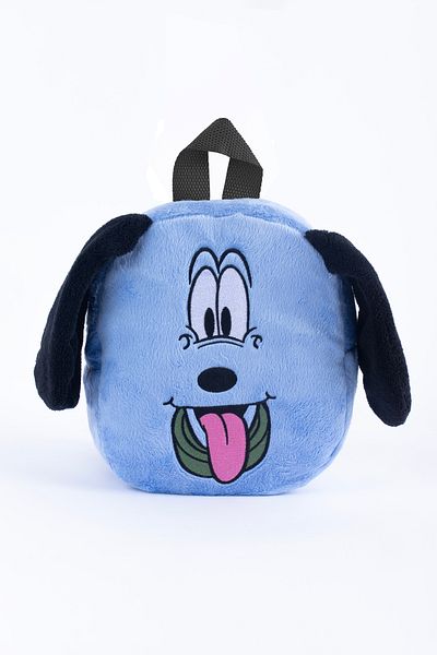 KidHug Rucsac pentru copii Premium [Câine albastru] Geantă pentru grădiniță brodata Geantă pentru copii din țesătură premium |   1-8 ani |