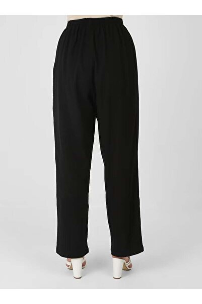 Eliş Şile Bezi Şile Bezi Women's Summer Shalwar Trousers Black Syh