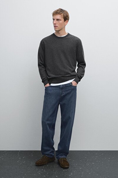 Massimo Dutti Bisiklet yaka kaşmir triko kazak