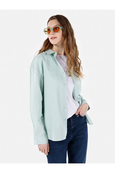 Colin's Green U.sleeve Women's Shirt