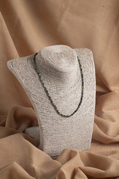 OSMANLI DEĞERLİ TAŞ Sertifikalı Yeşim Doğal Taş Kolye