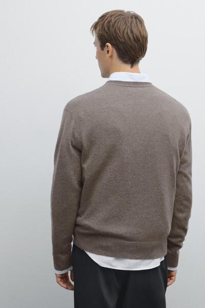 Massimo Dutti Bisiklet yaka kaşmir triko kazak