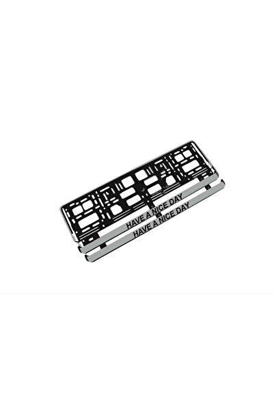 OEM Set 2 suporti numar inmatriculare HAVE A INCE DAY