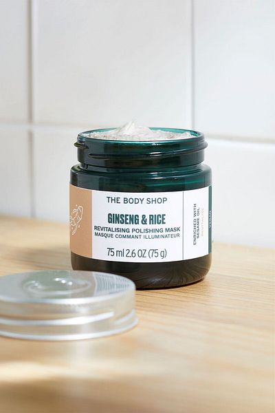 THE BODY SHOP CHINESE GINSENG AND RICE SKIN EXFOLIATING MASK 75ML
