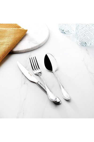 Hisar Avşa 84 Piece Cutlery Set for 12 Persons